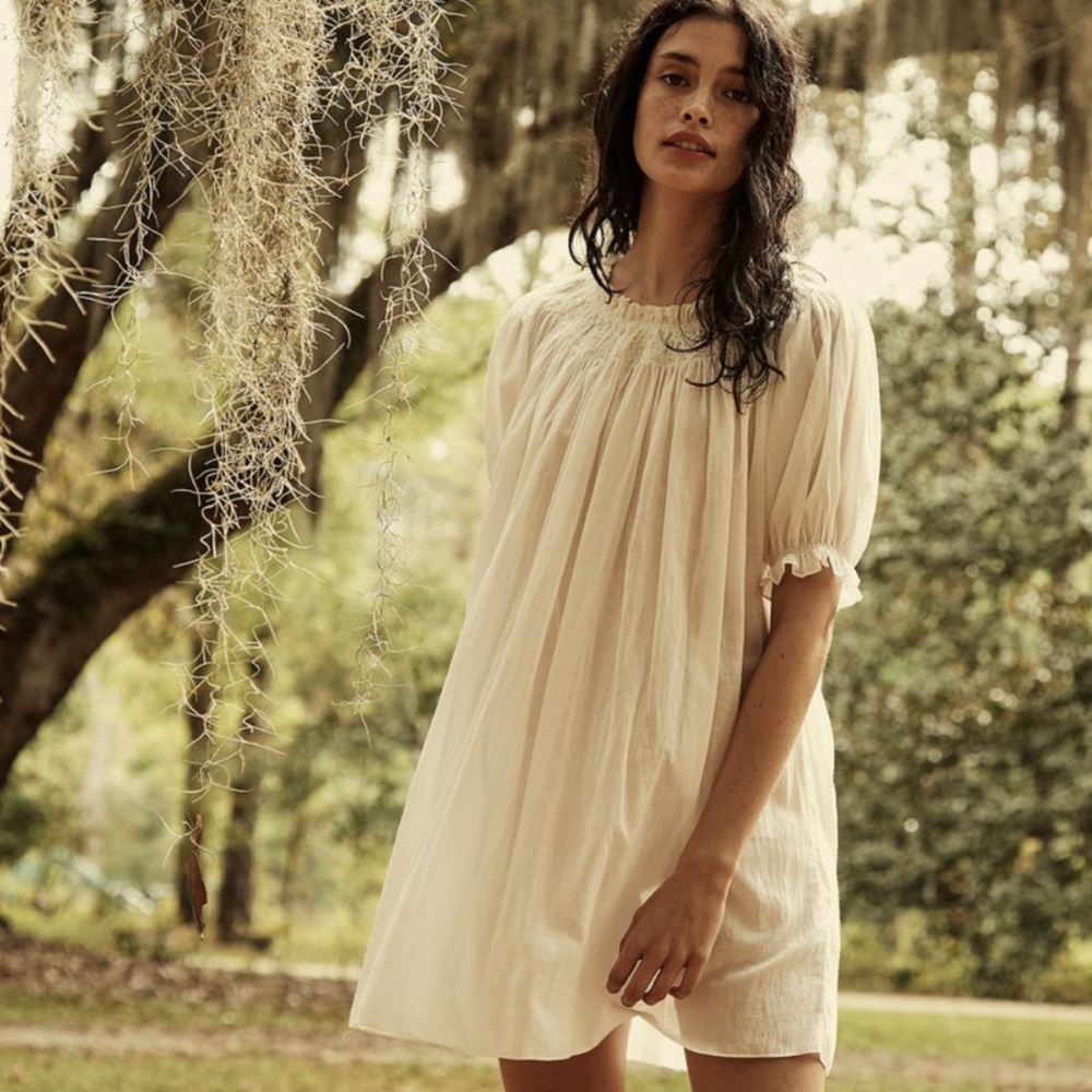 SOLD! Doen Odessa Nightgown salt xxs - Picture 1 of 7